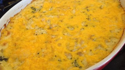 Smashed Potato Broccoli Casserole Recipe Food Com