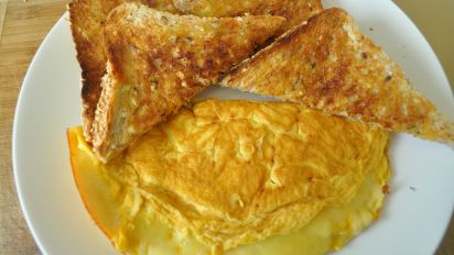 Mommy S Swiss Cheese Omelette For 2 Or More Recipe Food Com