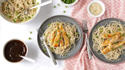 Teriyaki Chicken Noodle Salad Recipe Food Com