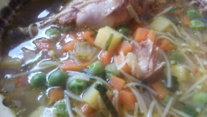 Good Old Fashioned Chicken Soup Stew Recipe Food Com