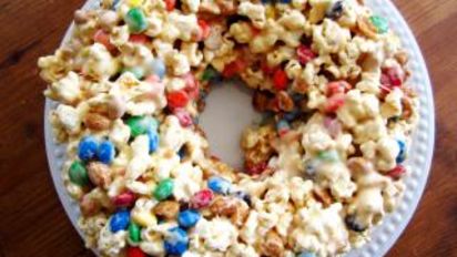 Popcorn Rice Krispie Bundt Cake Recipe Food Com