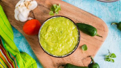 Traditional Style New Mexico Green Chile Sauce Recipe Food Com
