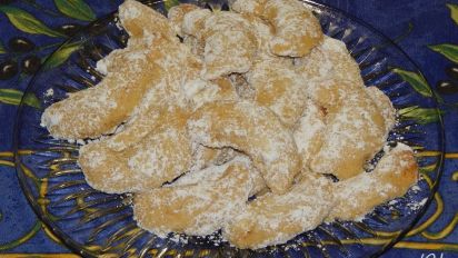 North Croatian Vanilla Cookies Vanila Kifli Recipe Food Com