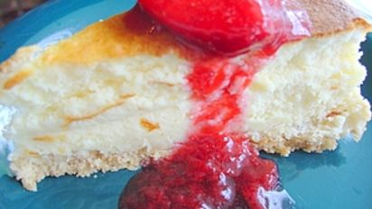 Light Cheesecake Recipe Food Com Place the cream cheese and powdered sugar in a large mixing bowl and beat together until smooth (about 1 minute on medium speed). light cheesecake