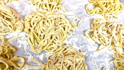 making pasta with kitchenaid mixer attachment