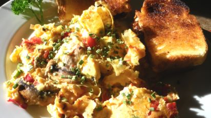 Spanish Scrambled Eggs Recipe Food Com Hooper scrambled eggs super! may be my least liked dr. spanish scrambled eggs