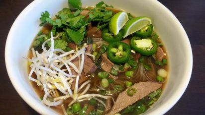 Pho Bo Vietnamese Beef Noodle Soup Recipe Food Com