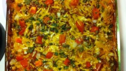 Amy S Chicken And Black Bean Enchilada Casserole Recipe Food Com