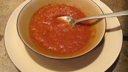 Fresh Fire Roasted Tomato Soup Recipe Food Com