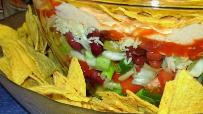 Mexican 7 Layer Salad Recipe Food Com