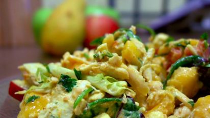 Apple Mango Curried Chicken Salad Recipe Food Com