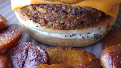 Tvp Veggie Burgers Recipe Food Com