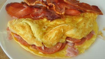 Meat Lover S Omelet Recipe Food Com