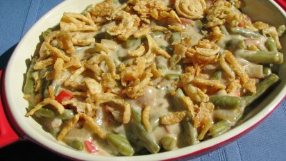 Green Bean Casserole With Bacon And Wine Recipe Food Com