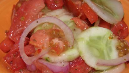 Cool Cucumber Salad Recipe Food Com