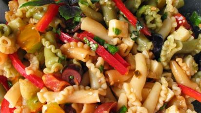 Best Summer Party Pasta Salad Recipe Food Com