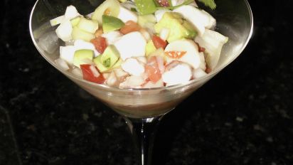 Citrus Ceviche With Shrimp And Scallops Recipe Mexican Food Com