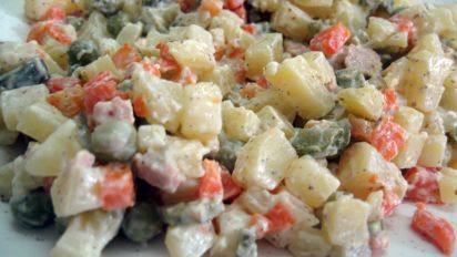 A La Rousse Salad Romanian Recipe Food Com