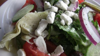 Feta Greek Salad Recipe Healthy Food Com