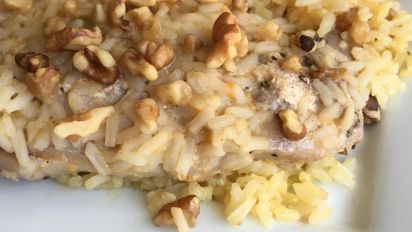 Baked Orange Pork Chops With Rice Recipe Food Com