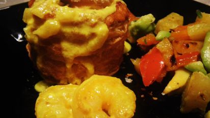Vol Au Vent Of Louisiana Seafood Recipe Food Com,How Long To Deep Fry Chicken Legs At 375 Degrees
