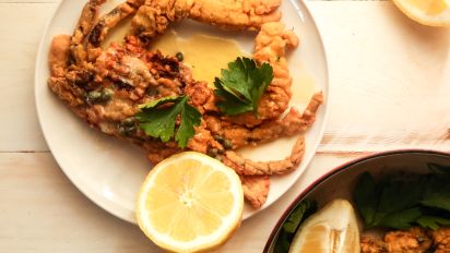 Sheila S Sauteed Soft Shell Crabs With Lemon Butter Sauce Recipe Food Com