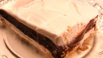 3 Layered Chocolate Delight Dessert Recipe Food Com