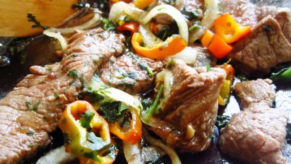 Thai Spicy Basil Beef Recipe Food Com