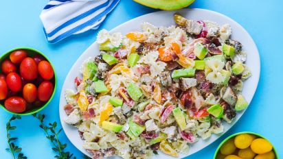 Ranch And Avocado Pasta Salad Recipe Food Com