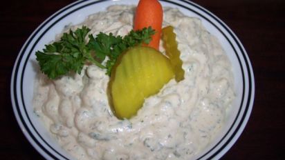 Dill Pickle Dip Recipe Food Com