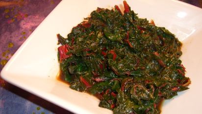 Rachael Ray S Savory Swiss Chard Recipe Food Com