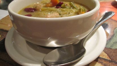 Minestrone Soup Like Carrabba S Recipe Food Com Salmon broth minestrone with eggless farfalle. minestrone soup like carrabba s