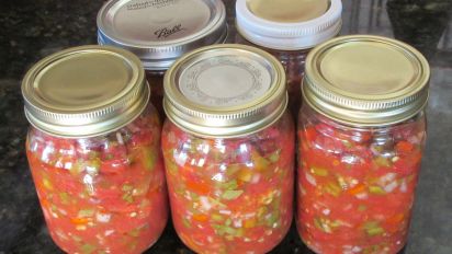Easy Homemade Salsa For Canning Recipe Food Com