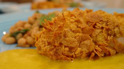 Cornflake Crusted Chicken Recipe Food Com