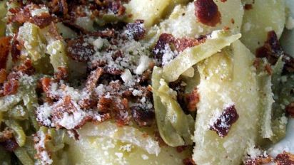 Huey S Green Bean Potato And Bacon Salad Recipe Food Com