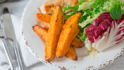Ina Garten S Baked Sweet Potato Fries Recipe Food Com