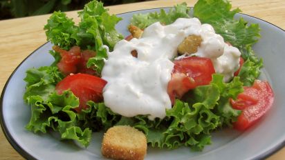 Blue Cheese Salad Dressing Recipe Food Com