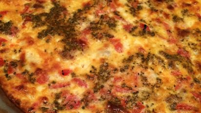 Italian Sausage Crustless Quiche Recipe Food Com A quiche is a savory custard. italian sausage crustless quiche
