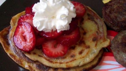Ricotta Hotcakes With Honeycomb Butter Recipe Australian Food Com Yong seok choi (lumpens)1st ad: ricotta hotcakes with honeycomb butter