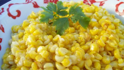 Buttery Fried Corn With Bacon Recipe Food Com