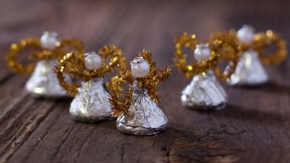 Christmas Angel Hershey Kiss Ornament Craft Recipe Food Com