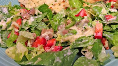Tossed Salad With Apple Cider Dressing Recipe Food Com This simple apple cider vinaigrette dressing is exceptionally nutritious and comes together in just minutes. tossed salad with apple cider dressing