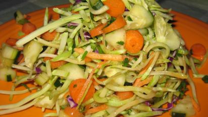 Munchy Crunchy Asian Broccoli Slaw Recipe Food Com