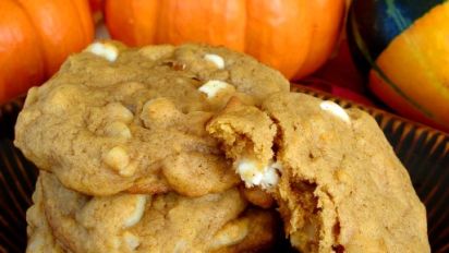 Macadamia Nut White Chip Pumpkin Cookies Recipe Food Com