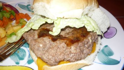 Burgers Well Done But Still Juicy Recipe Food Com