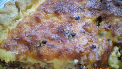 Cheesy Bacon Sausage Breakfast Quiche Recipe Breakfast Food Com Easy sausage quiche is easy to make & devour. cheesy bacon sausage breakfast quiche