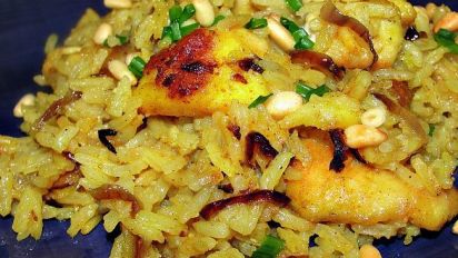 Oven Baked Chicken Pilaf Recipe Food Com Cook for another 45 minutes. oven baked chicken pilaf