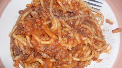 Chili Spaghetti Recipe Food Com