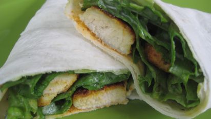 Cajun Chicken Caesar Wrap For 1 Recipe Food Com