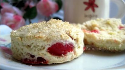 Glace Cherry Scones Recipe Food Com